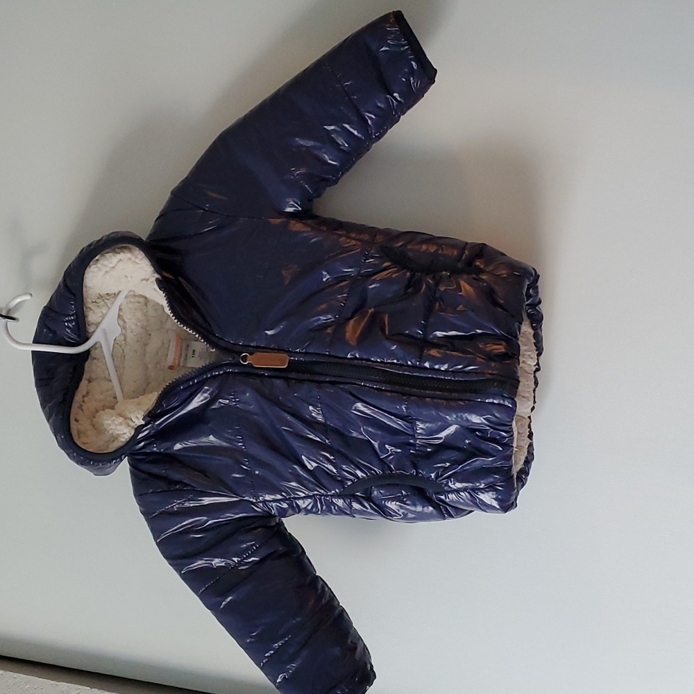 Hippototamus Baby Puffer Jacket with Hood